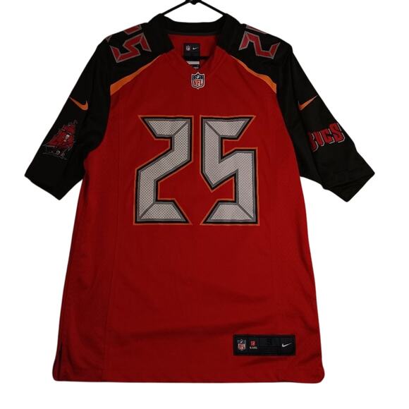 Nike NFL Players On Field Jersey Mens S Tampa Bay Bucs Barber #25 Red - Picture 4 of 14